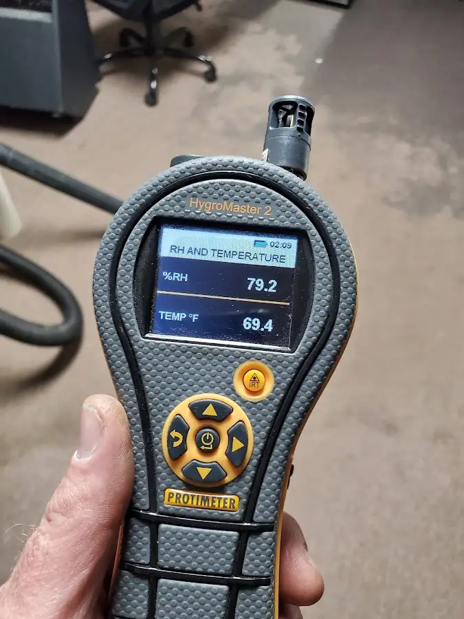 Moisture meter humidity assessment for Fire & Smoke Damage Restoration in Rindge