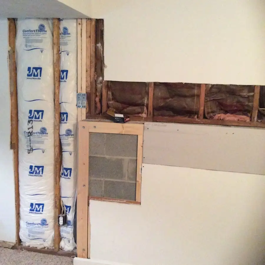 Wall insulation replacement during Odor Removal & Deodorization in Rindge